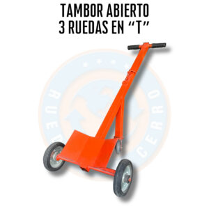 Tambor Abierto 3 Ruedas «T»