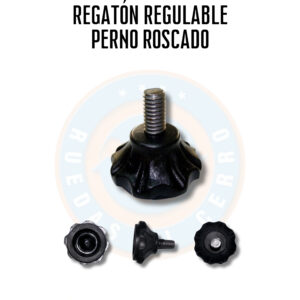 Regatón Regulable Perno Roscado
