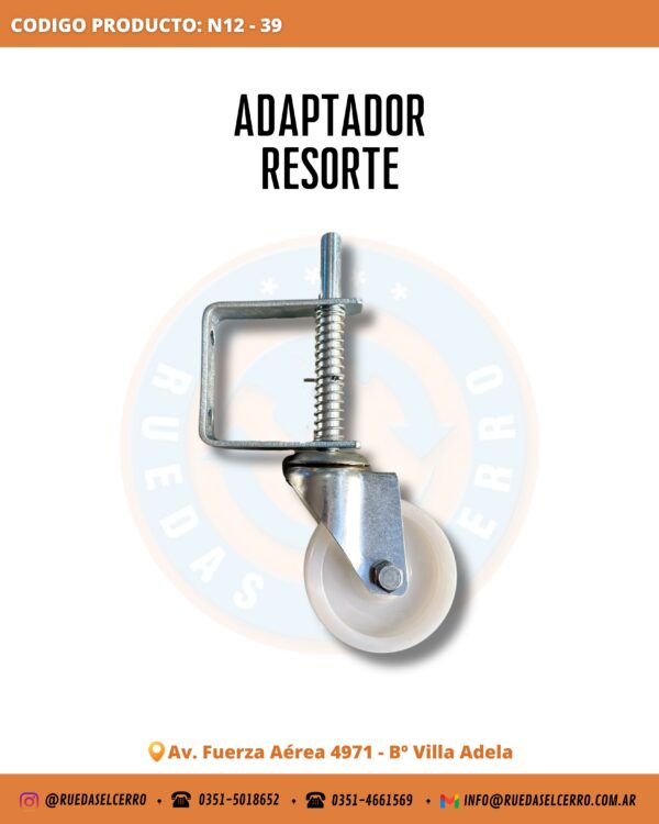 Adaptador Resorte