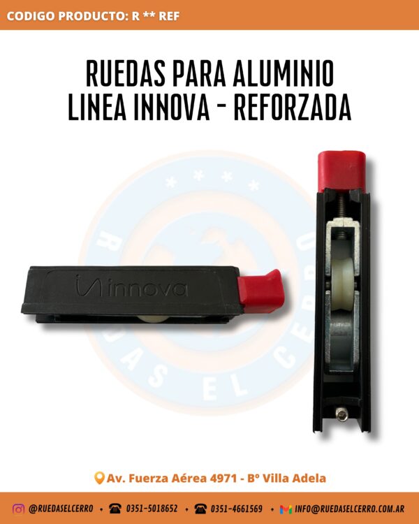 Ruedas Para Aluminio INNOVA Reforzadas Simple